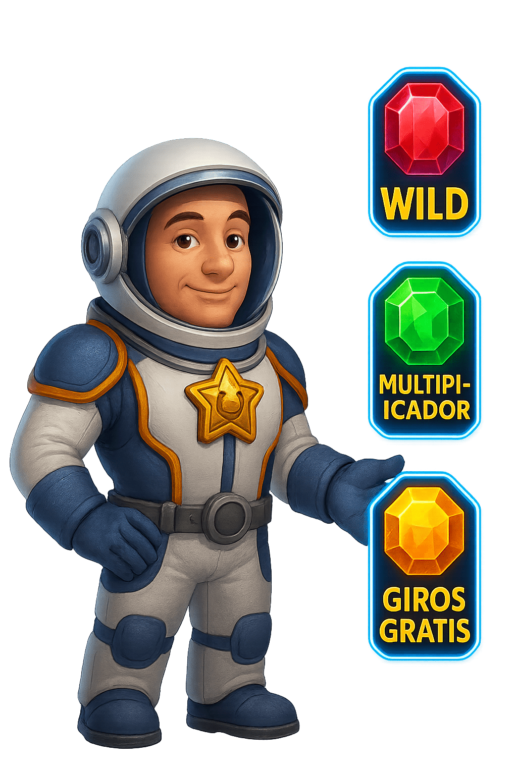 Características del juego Astronaut demo