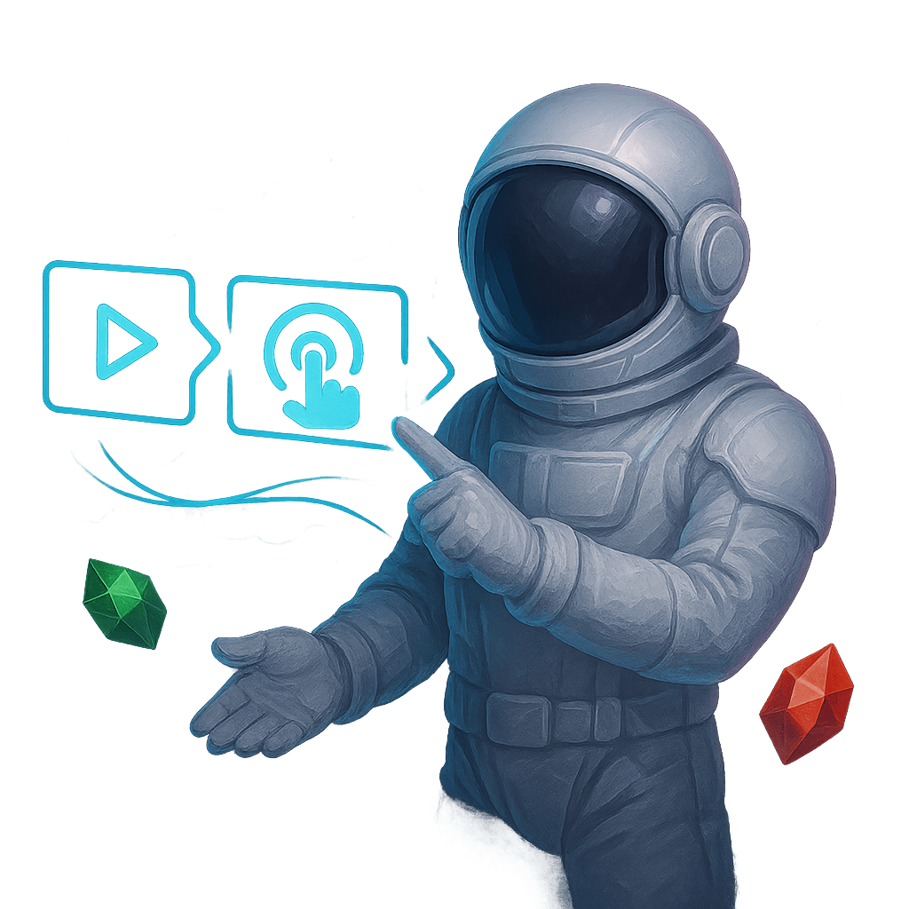 How to play the Astronaut demo