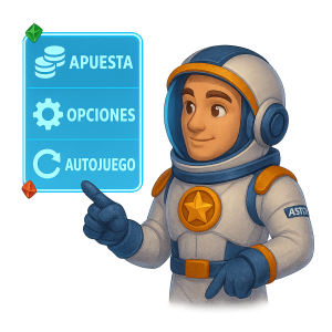 Cómo Jugar Astronaut Tragamonedas