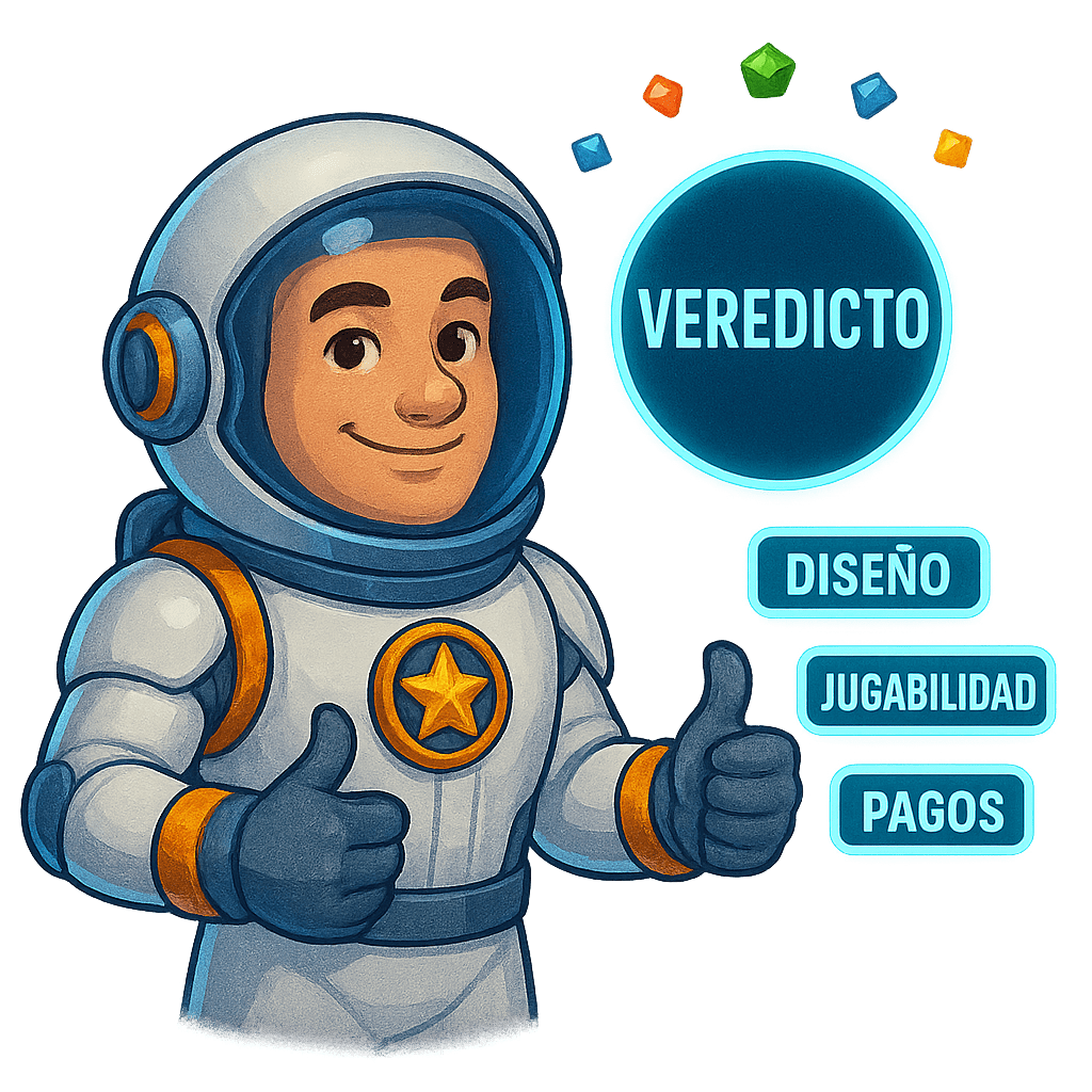 Veredicto final del slot Astronaut